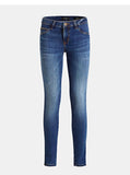 Mid Rise Skinny  Patched Jeans by Guess