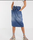 Denim Midi Skirt by Jacqueline De Yong (JDY)