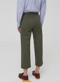 High Waisted Trouser in Stretch Cotton By OVS