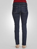 Straight Leg Bottom Zip Jeans By Original Lemmi