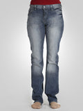Women Scratch Straight Leg Jeans By Original Lemmi