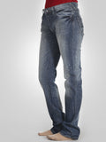 Scratch Straight Leg Jeans By Original Lemmi