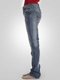 Women Scratch Straight Leg Jeans By Original Lemmi