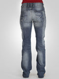 Women Scratch Straight Leg Jeans By Original Lemmi