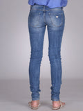 Low Skinny Ripped Jeans By Guess
