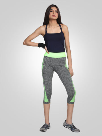 High Waist Stretched Yoga Pants By Jimmy Rochas