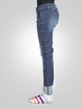 Straight Leg Jeans By Original Lemmi