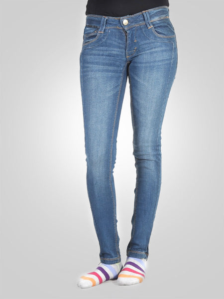 Bottom Zip Skinny Jeans By Pull & Bear