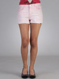 Girls Ripped Denim Shorts By River Island