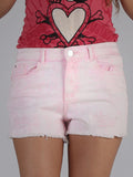 Girls Ripped Denim Shorts By River Island