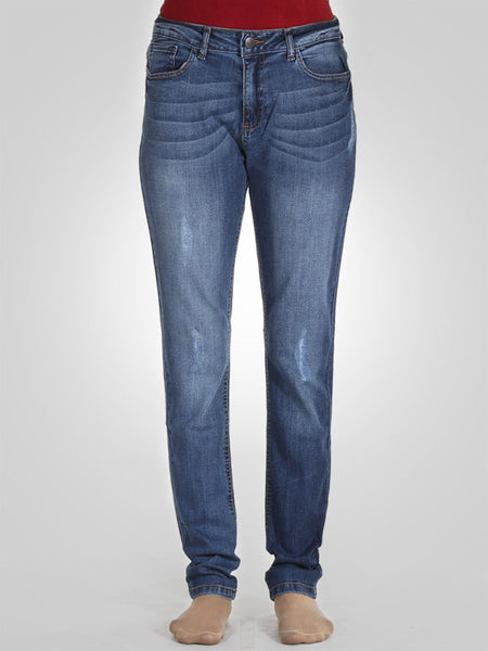 Straight Leg Jeans By Springfield