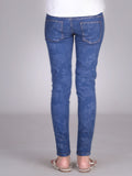 Flowery Skinny Jeans By Terranova