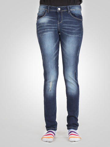 Skinny Ripped Jeans By Terranova