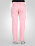 Catchy Pink Cropped Skinny Jeans By Time Zone