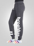 Unisex Gym Sweat Trousers Dark Grey By No Comment